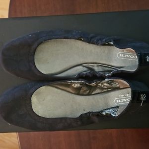 Coach ballet flats